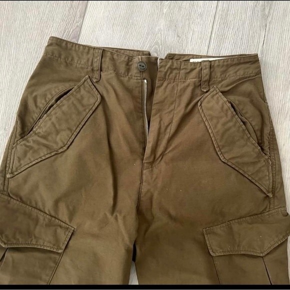 EUC Rag & Bone Joggers Olive Green Pants Sz 25 - Picture 2 of 5